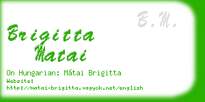 brigitta matai business card