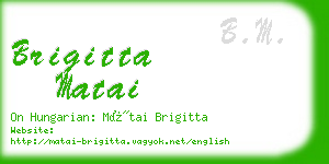 brigitta matai business card